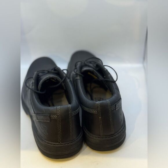 CAT Caterpillar Oversee Steel Toed Construction Work Shoes Men’s Size 12 Black - Picture 6 of 11